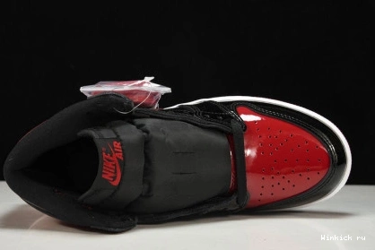 AIR JORDAN HIGH OG 1 “BRED PATENT” 1117